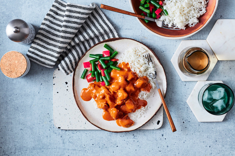 Aromatic Satay Chicken with Vegetable Rice - Gluten Free - Large - OUT OF STOCK