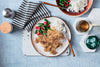 Shredded Satay Chicken with Vegetable Rice - Gluten Free - Large