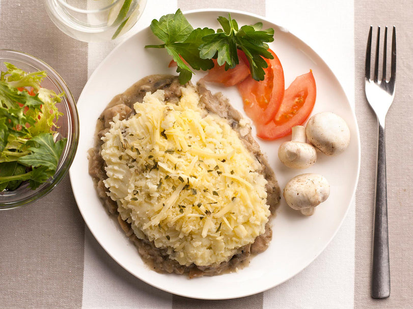 Homestyle Chicken & Mushroom Potato Topped Pie ndis delivery
