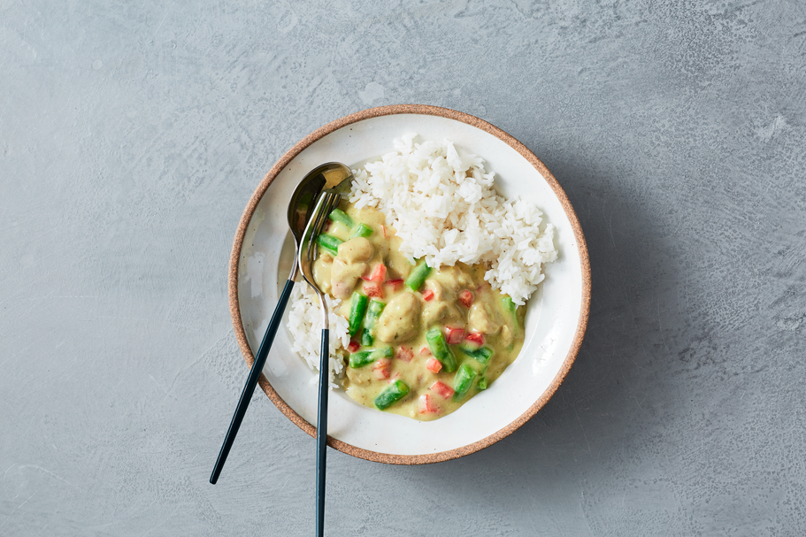 Classic Thai Green Curry with Rice - Large - OUT OF STOCK