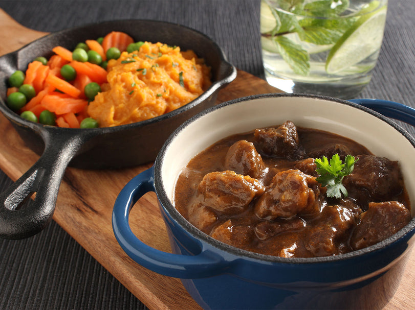 Lamb Casserole with Sweet Potato Mash and Veg - Regular - OUT OF STOCK