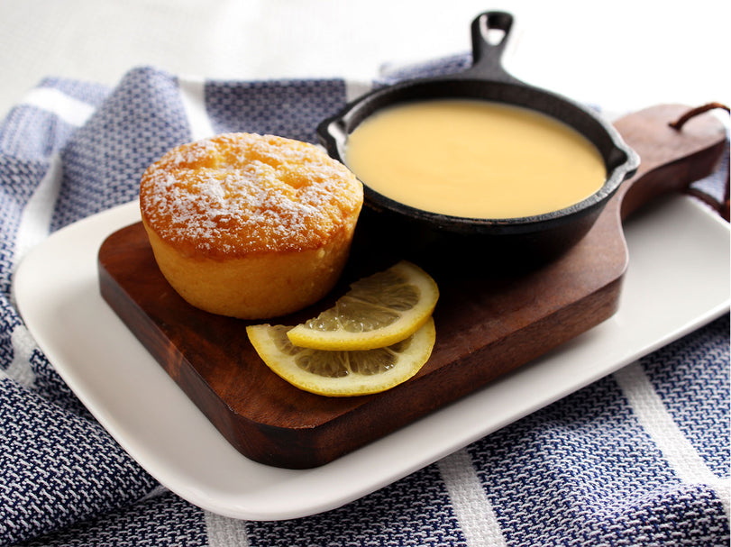 Lemon Pudding with Custard - OUT OF STOCK