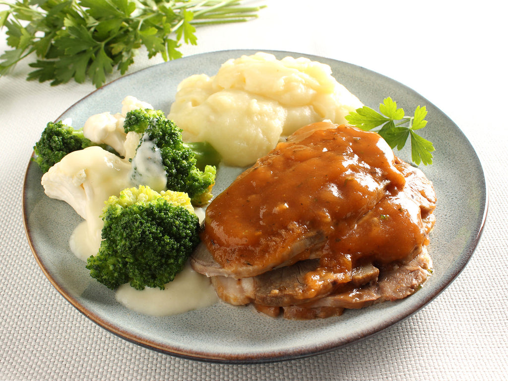 Hearty Roast Lamb Meal with Mash and Cheesy Veg - Large – The Good Meal Co