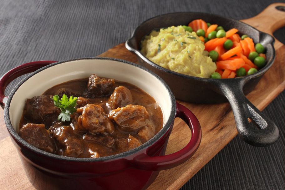 Lamb Casserole with Potato Mash and Veg - Large - OUT OF STOCK