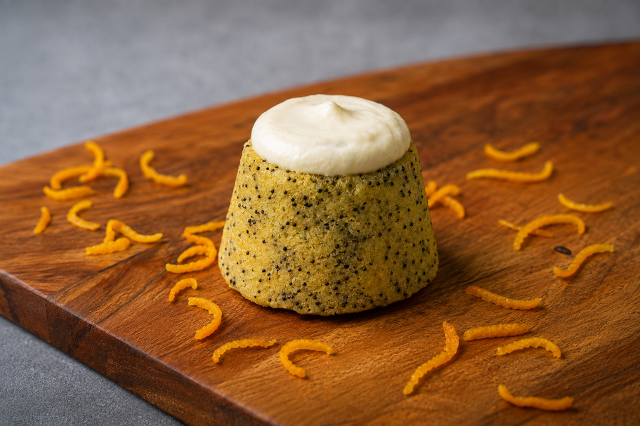 Orange Poppy Seed & Almond Cake