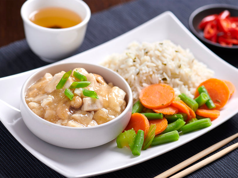Chinese-Style Chicken and Cashews with Rice - Large