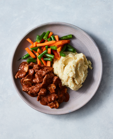 Slow-Cooked Beef Bourguignon with Creamy Mash - Large